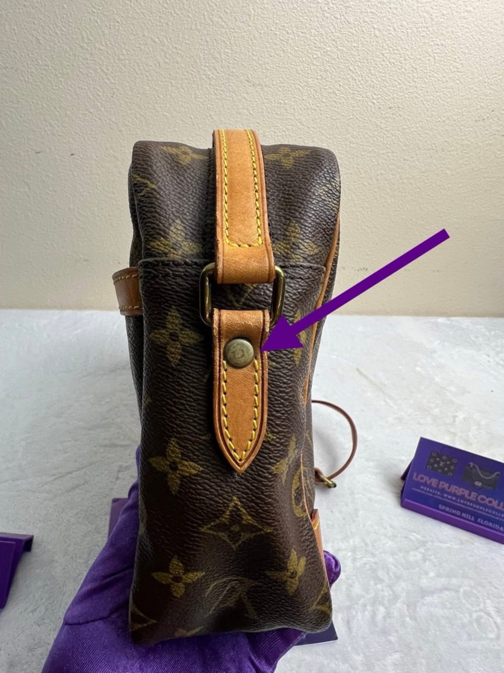 Trocadero 30 Louis Vuitton Brown Monogram Canvas Crossbody Bag - Picture 10 of 10